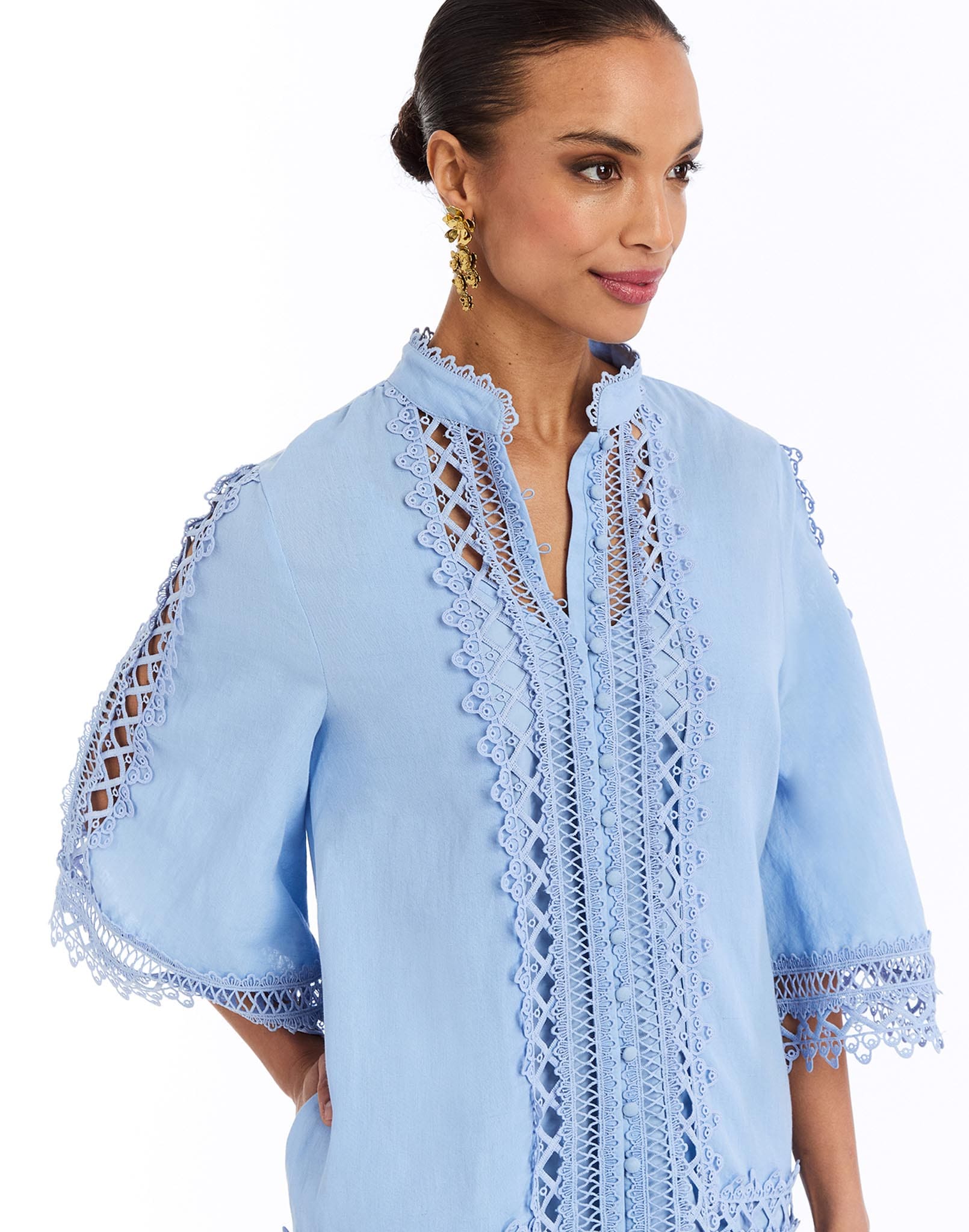 MESTIZA NEW YORK Dress Goldie Lace Mini Dress