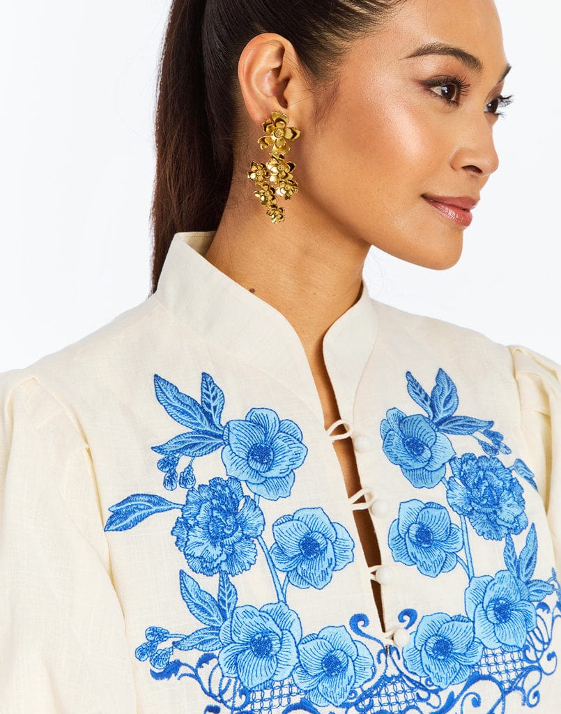 MESTIZA NEW YORK Dresses Elliana Barong Mini Dress
