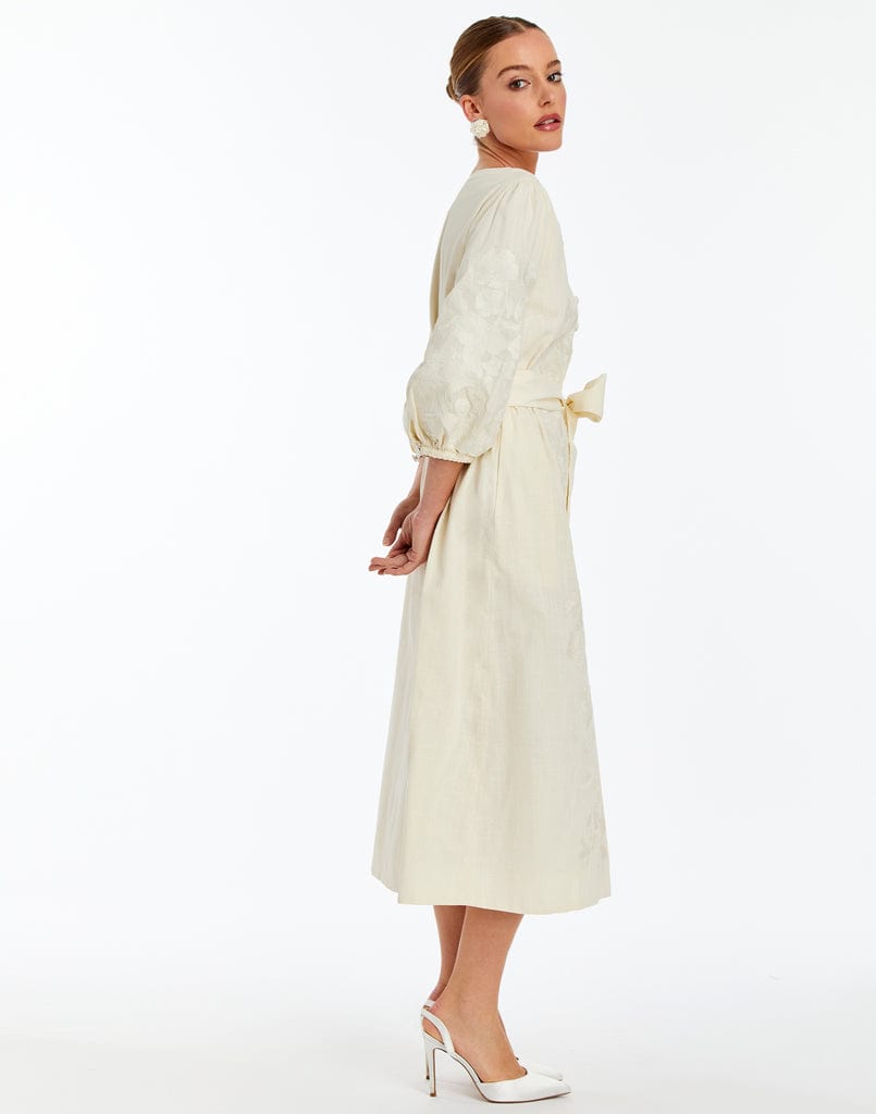 MESTIZA NEW YORK Dresses Suzanna Barong Midi Dress