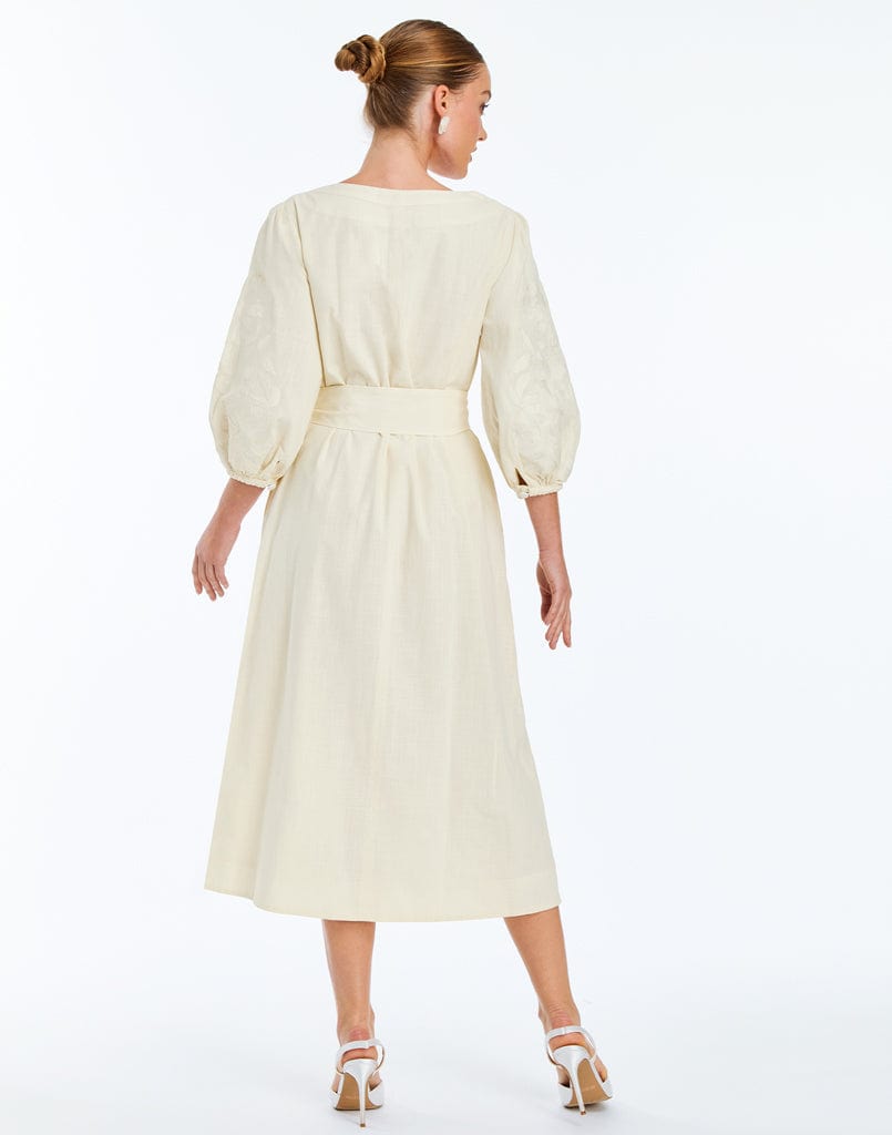 MESTIZA NEW YORK Dresses Suzanna Barong Midi Dress
