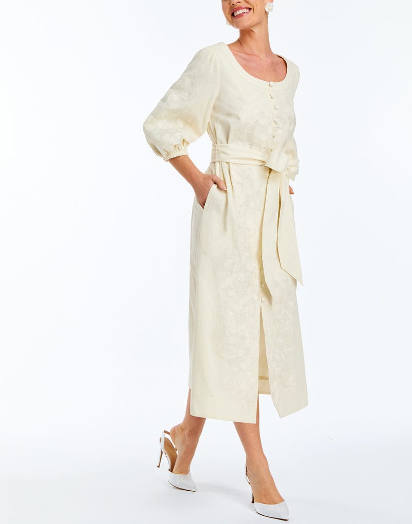 MESTIZA NEW YORK Dresses Suzanna Barong Midi Dress