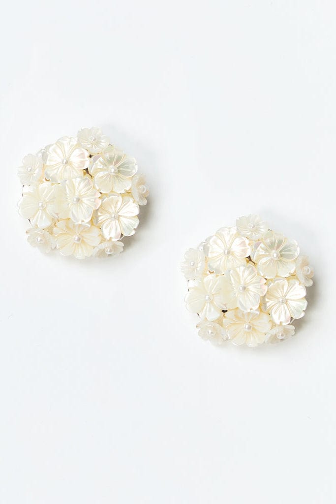 MESTIZA NEW YORK Earrings OS / Ivory Pearl Sampaguita Pearl Earring