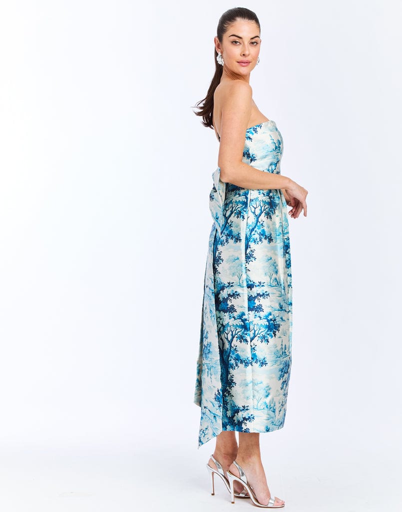 MESTIZA NEW YORK Evening Lorena Convertible™ Bow Dress