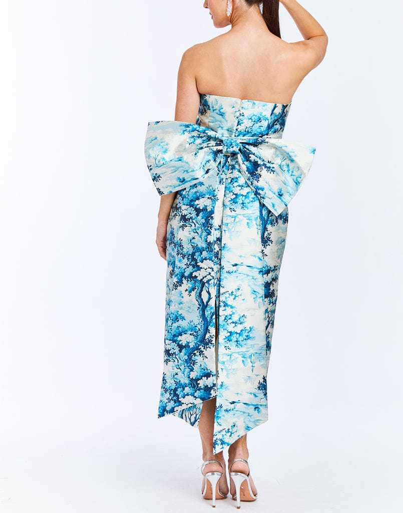 MESTIZA NEW YORK Evening Lorena Convertible™ Bow Dress