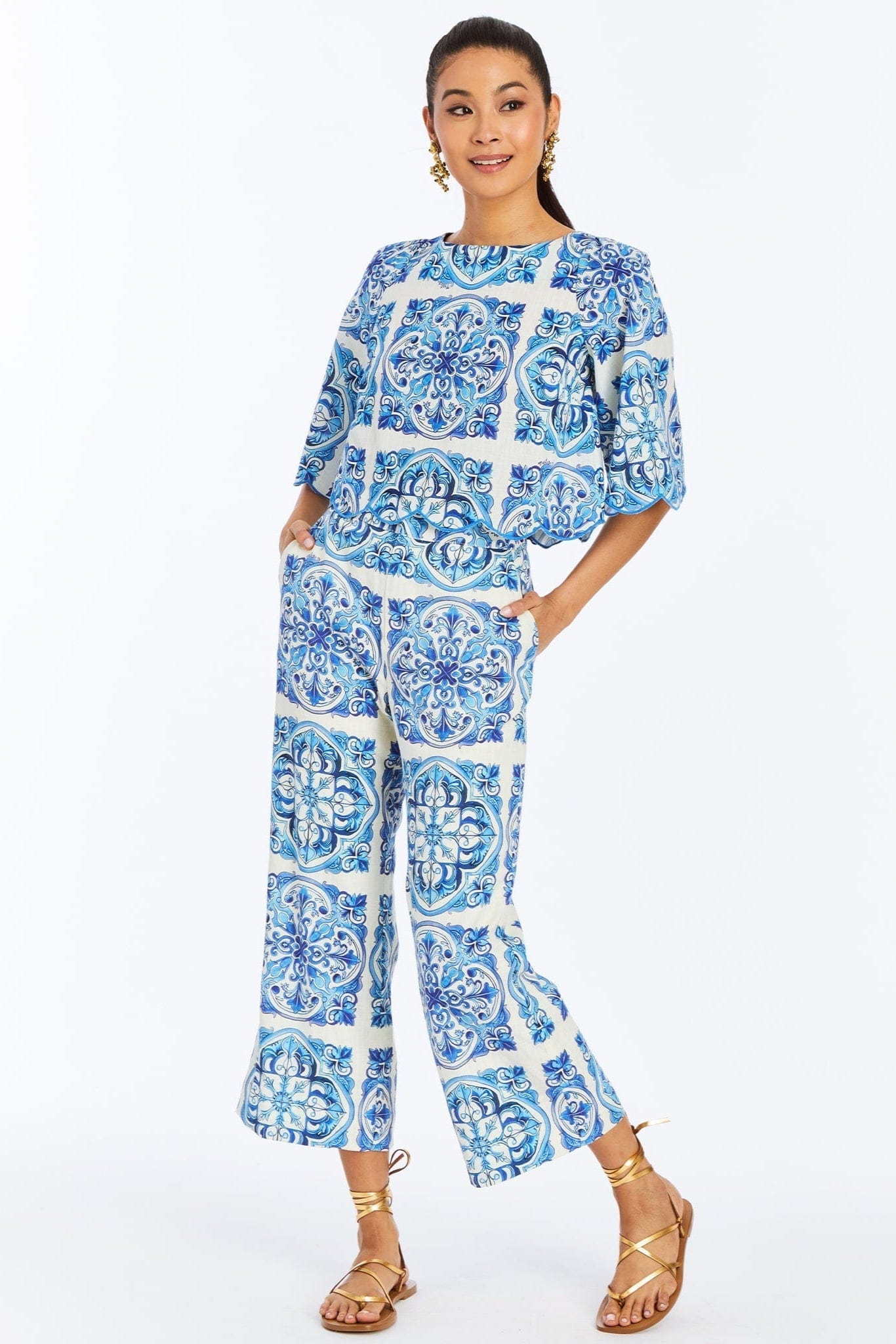MESTIZA NEW YORK Pants Taylor Cropped Pant