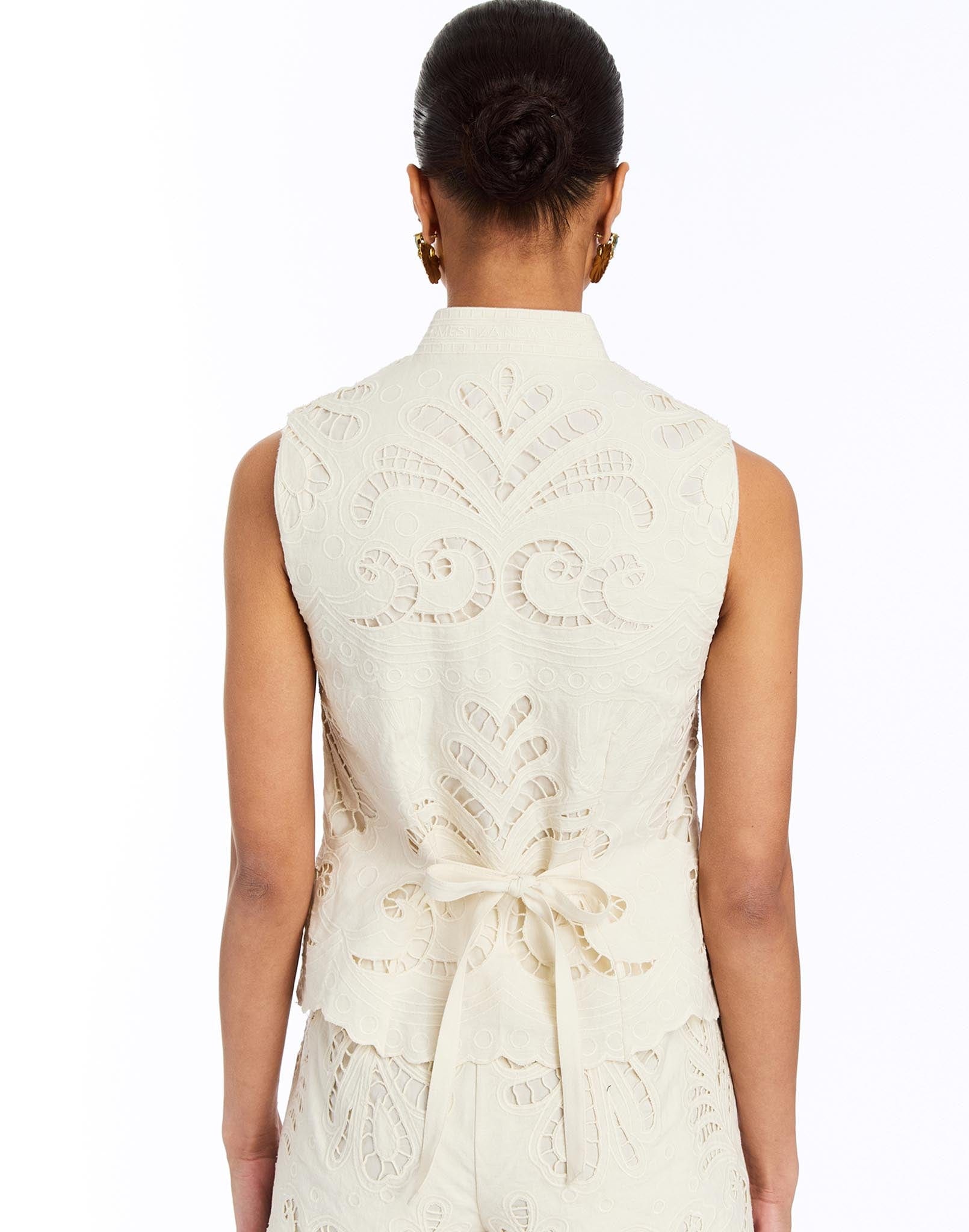 MESTIZA NEW YORK Top Bora Bora Lace Top