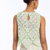 MESTIZA NEW YORK Top Hana Crochet Top
