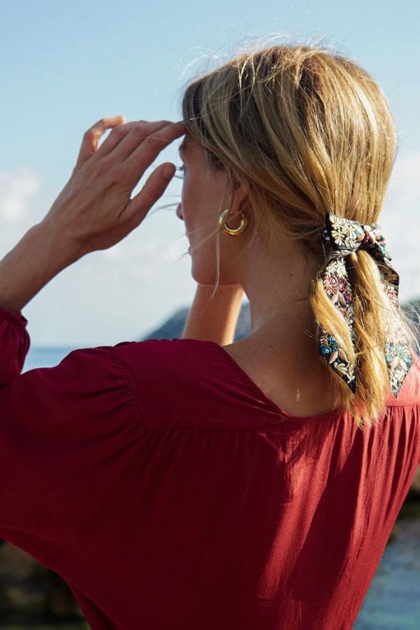Mignonne Gavigan Earrings Gold Emma Hoop Earrings Gold