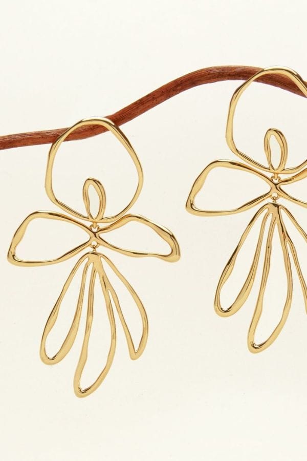 Mignonne Gavigan Earrings Gold Sade Earrings Gold