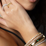 Modern Gem Co Esme Heart Bangle Bracelet