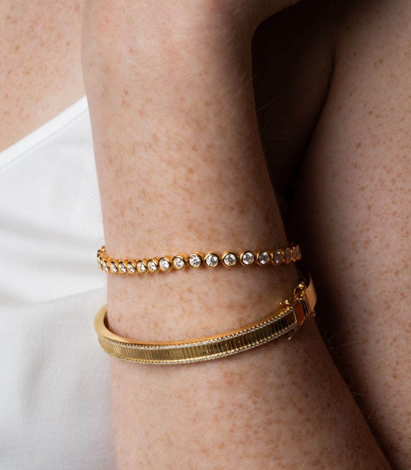 Modern Gem Co Etana Bangle Bracelet