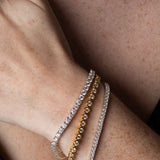 Modern Gem Co Mae 2mm Round Tennis Bracelet