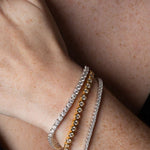 Modern Gem Co Mae 3mm Round Tennis Bracelet
