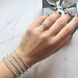 Modern Gem Co Mae 4mm Round Tennis Bracelet