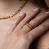 Modern Gem Co Remi Round Bezel Ring
