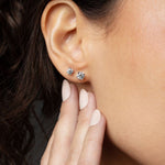 Modern Gem Co Sola Round Cut Brilliant Stud