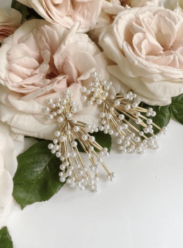 Nicola Bathie Jewelry Earrings Baby’s Breath