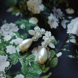 Nicola Bathie Jewelry Earrings Pre-Order - The Meredith Pearl Drop