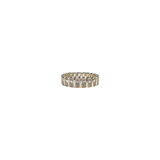 Nicola Bathie Jewelry Ring Blanc Baguette Band
