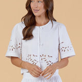 Olivia by Livro Top Heidi Top- White