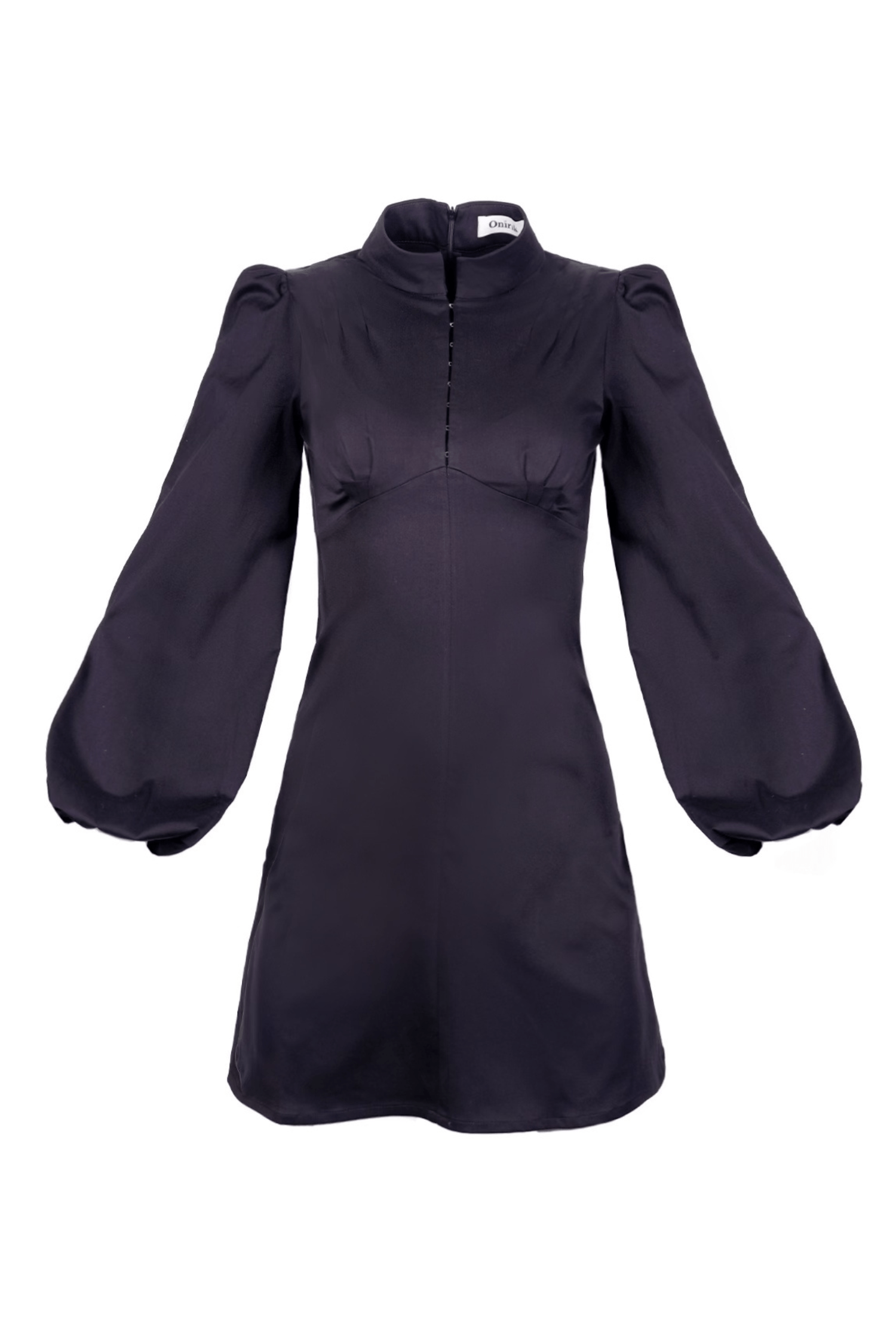 Onirik Dress Jane High Neck Empire Mini Dress
