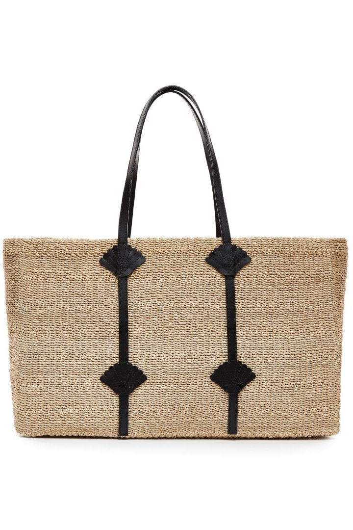 POOLSIDE Handbags Black St. Tropez Tote