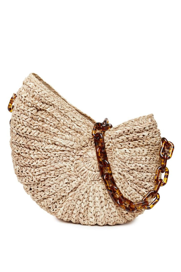 POOLSIDE Handbags Tortoise The Cesi Shopper