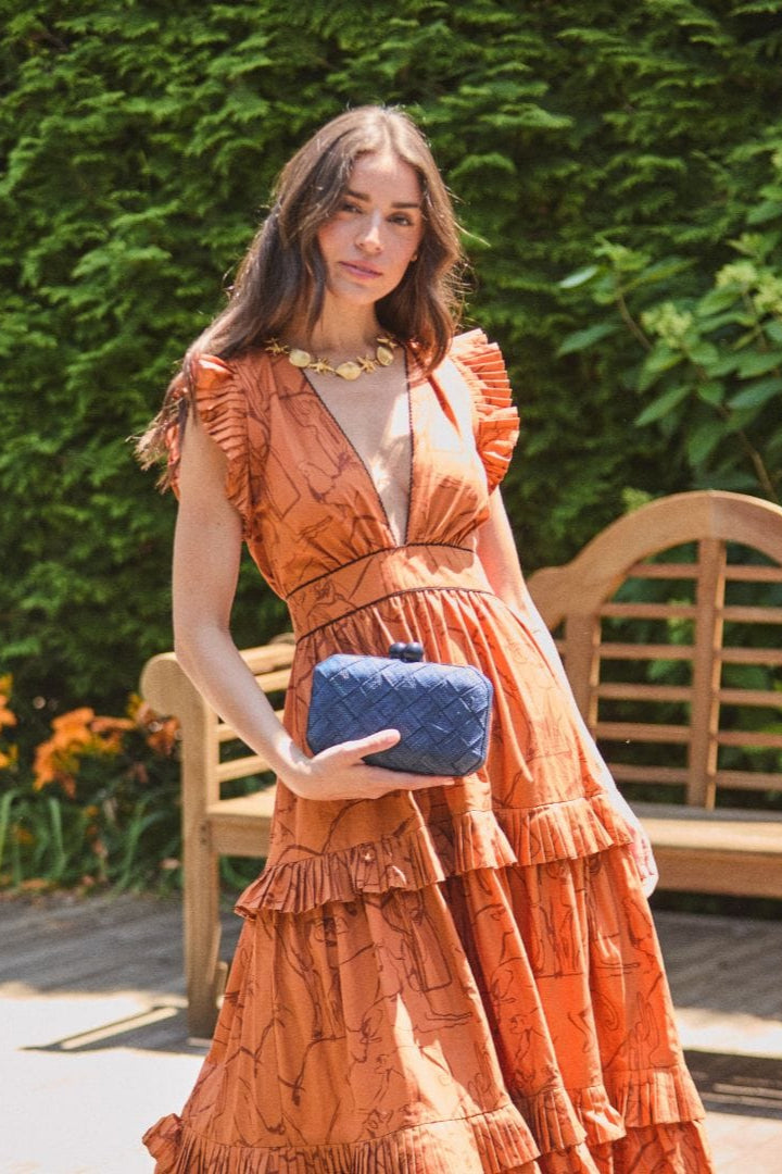 POOLSIDE Handbags The Island Clutch