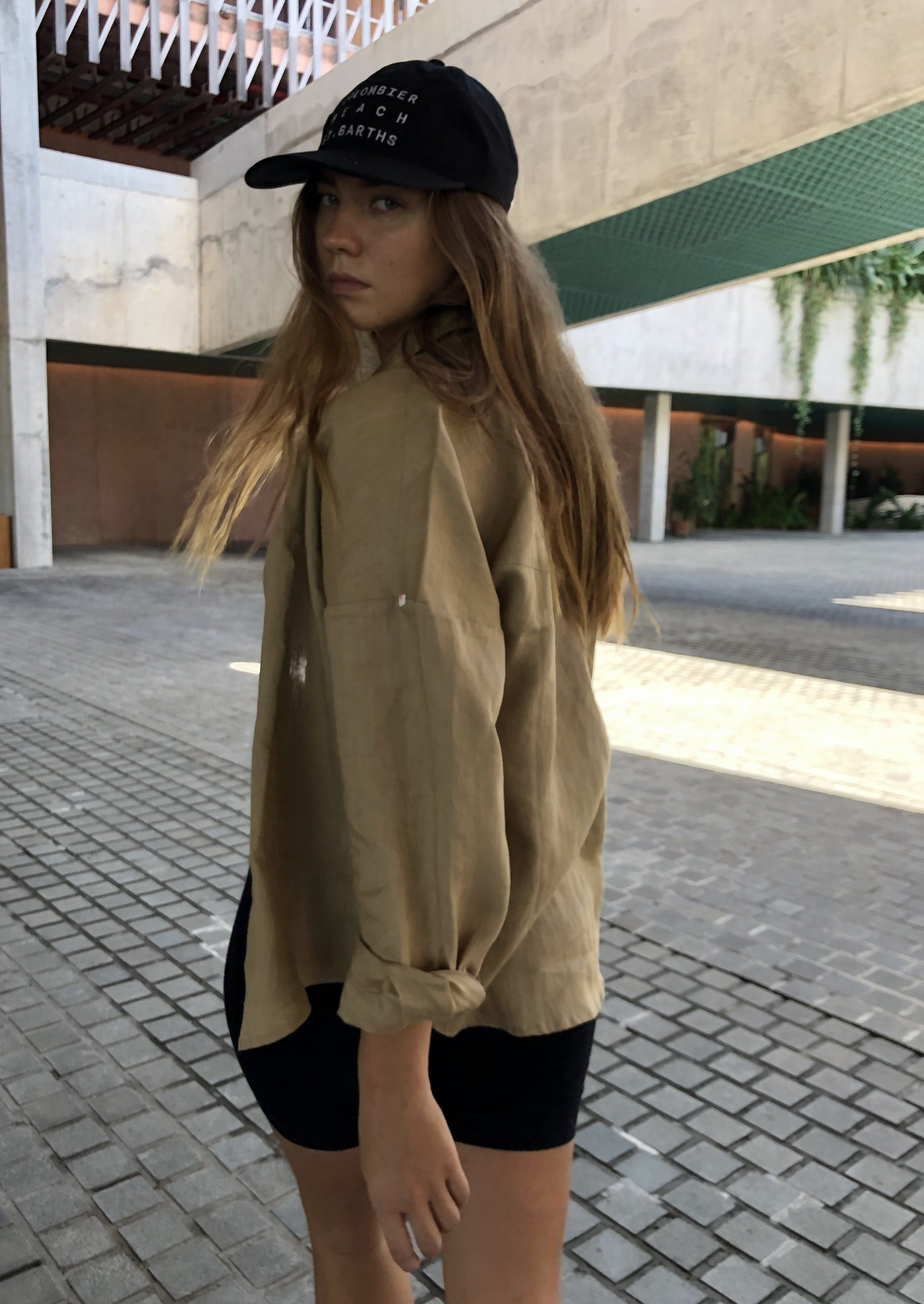 Puka Tops Camel Ulu | White Fringe