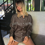 Puka Tops Olive Ulu | B&W Fringe
