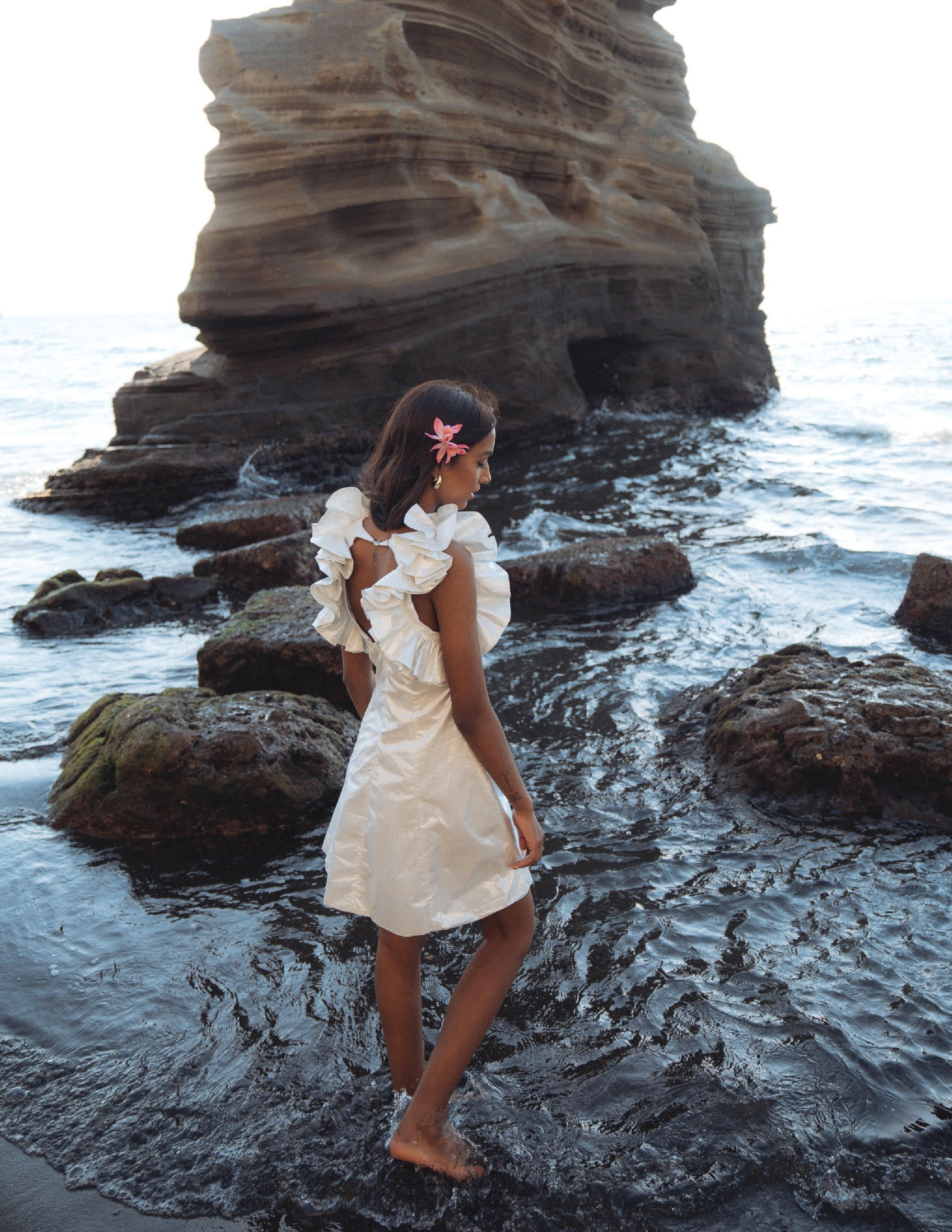 Rebecca Elizabeth Dress Lavinia Aurora Metallic