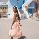 Rebecca Elizabeth Dress Lucilla Melon Sorbet