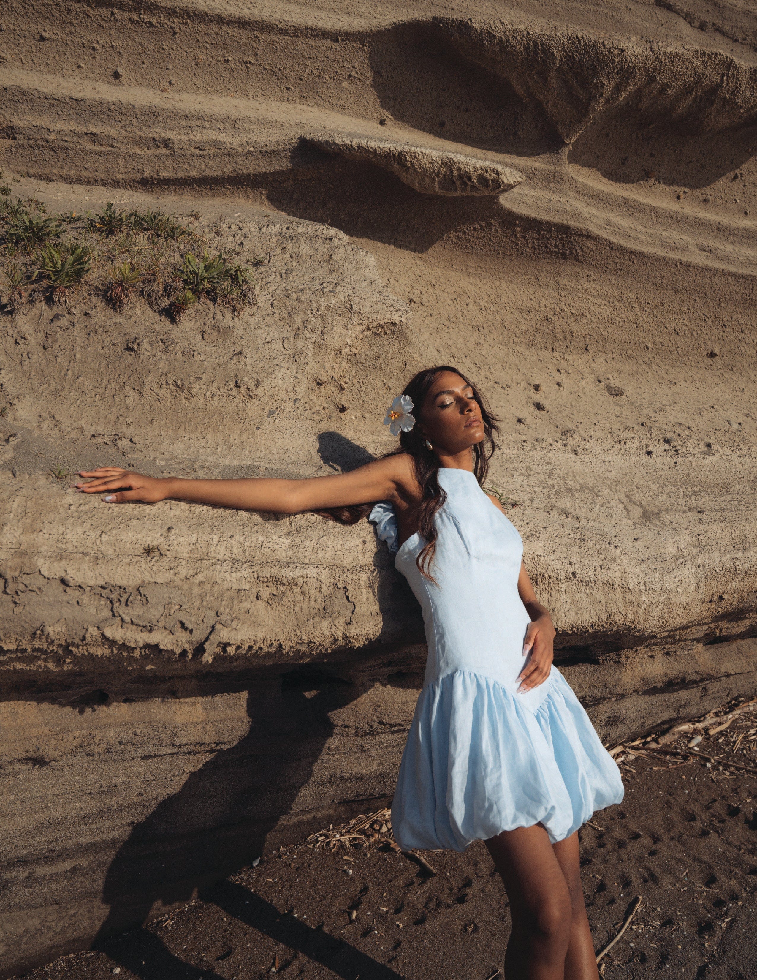 Rebecca Elizabeth Dress Novella Cloud Blue