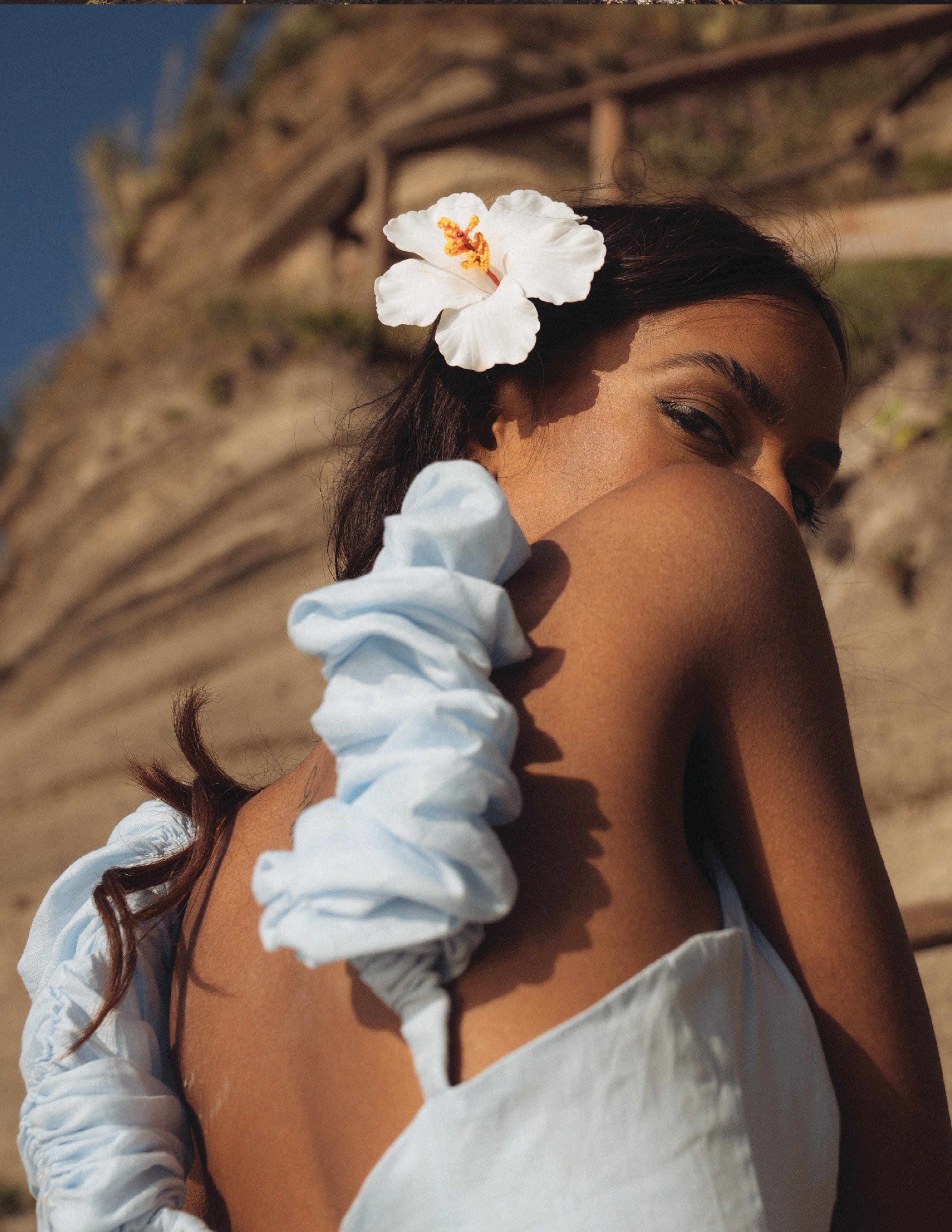 Rebecca Elizabeth Dress Novella Cloud Blue