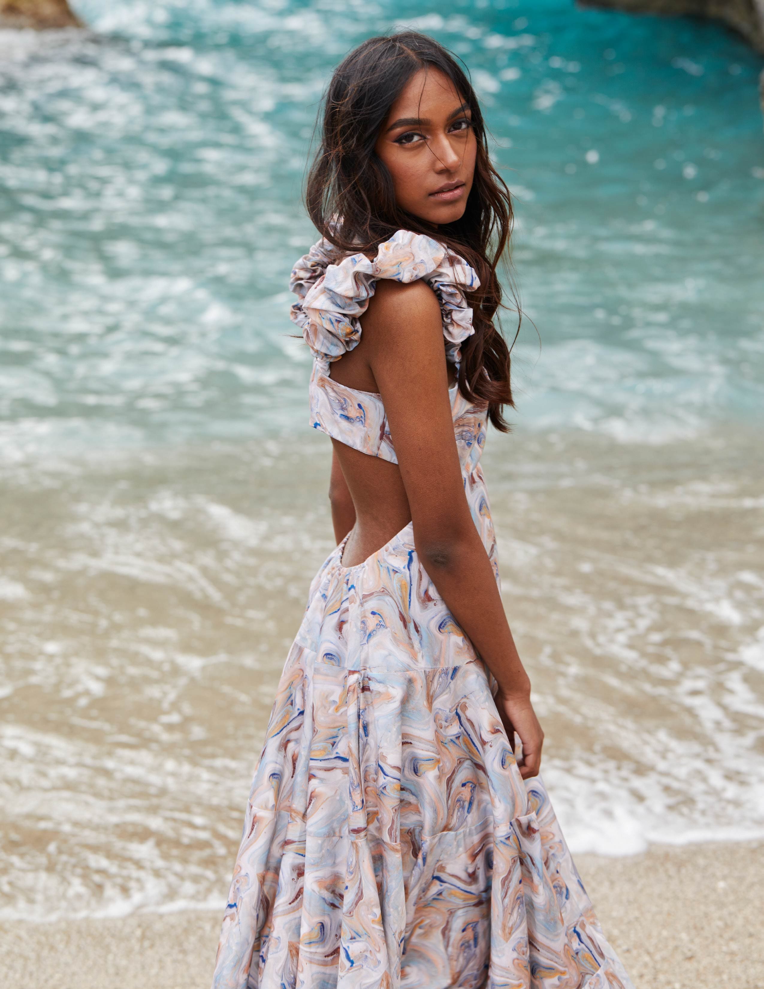 Rebecca Elizabeth Dresses Elektra Marble