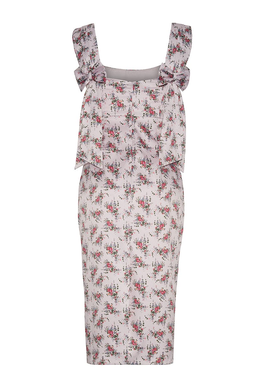 Rêveux Dress Antoinette Stretch Satin Midi Dress