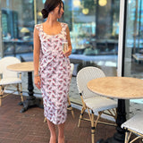 Rêveux Dress Antoinette Stretch Satin Midi Dress