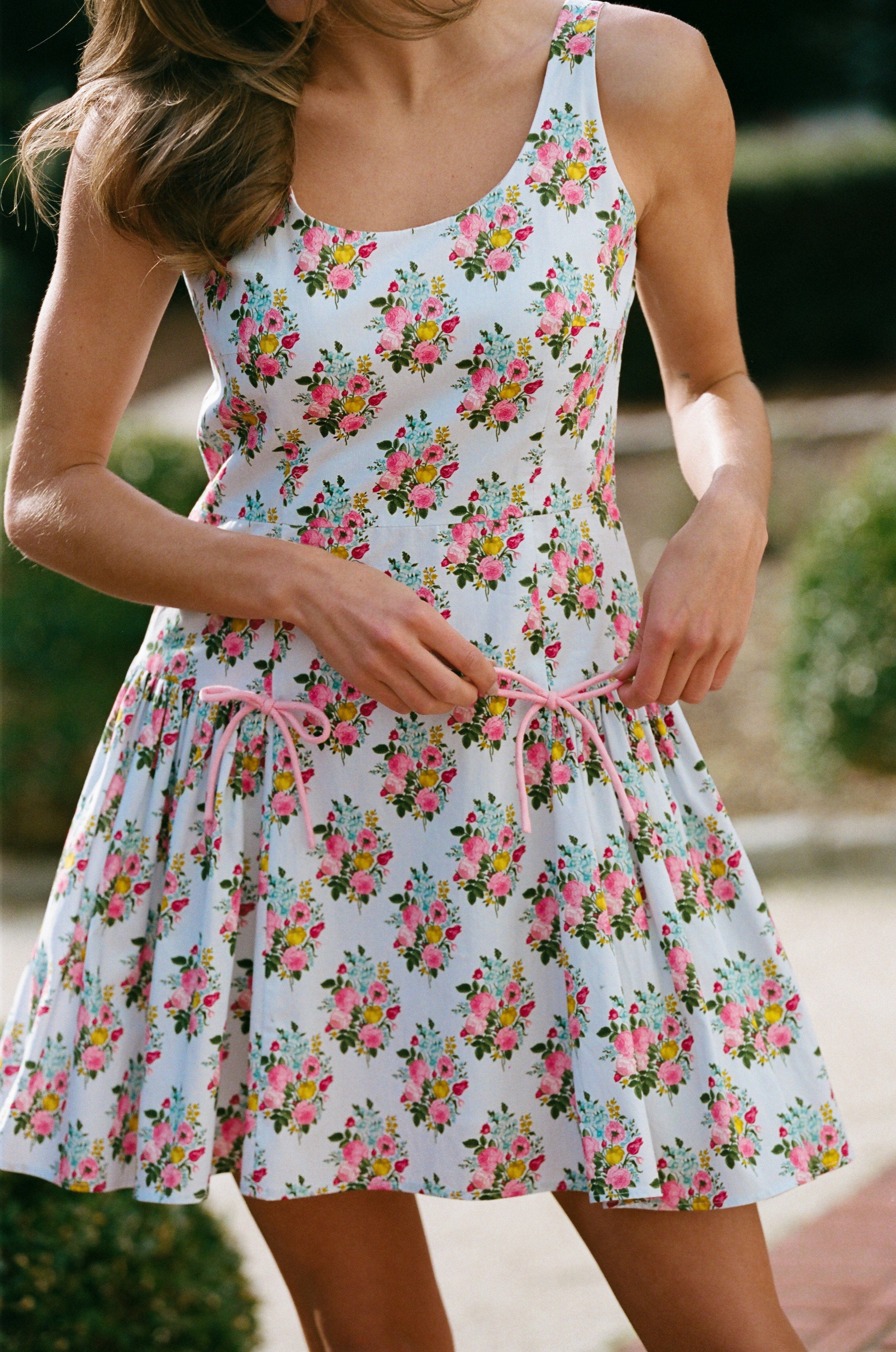 Rêveux Dress Catherine Floral Mini Cotton Dress