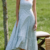 Rêveux Dress Lorraine Ruffle Midi Dress