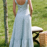 Rêveux Dress Lorraine Ruffle Midi Dress