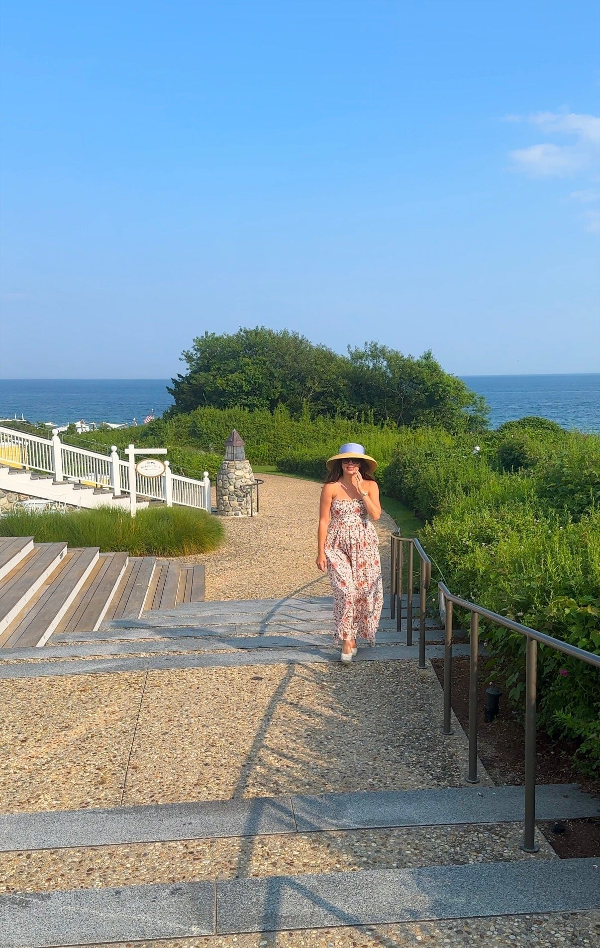 SARA KHATIB DESIGN Dress The Watch Hill Dress Garden Party