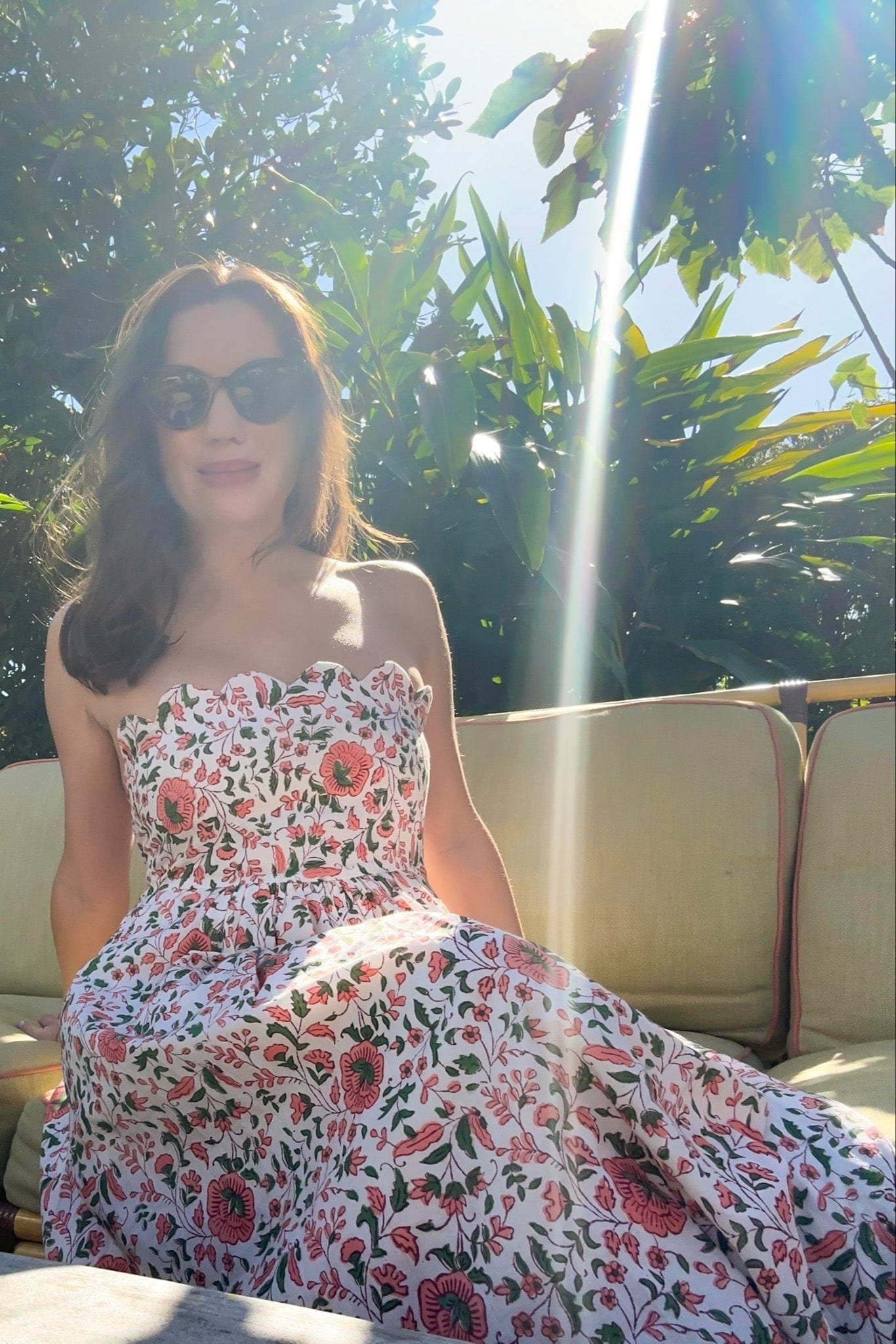 SARA KHATIB DESIGN Dress The Watch Hill Dress Garden Party