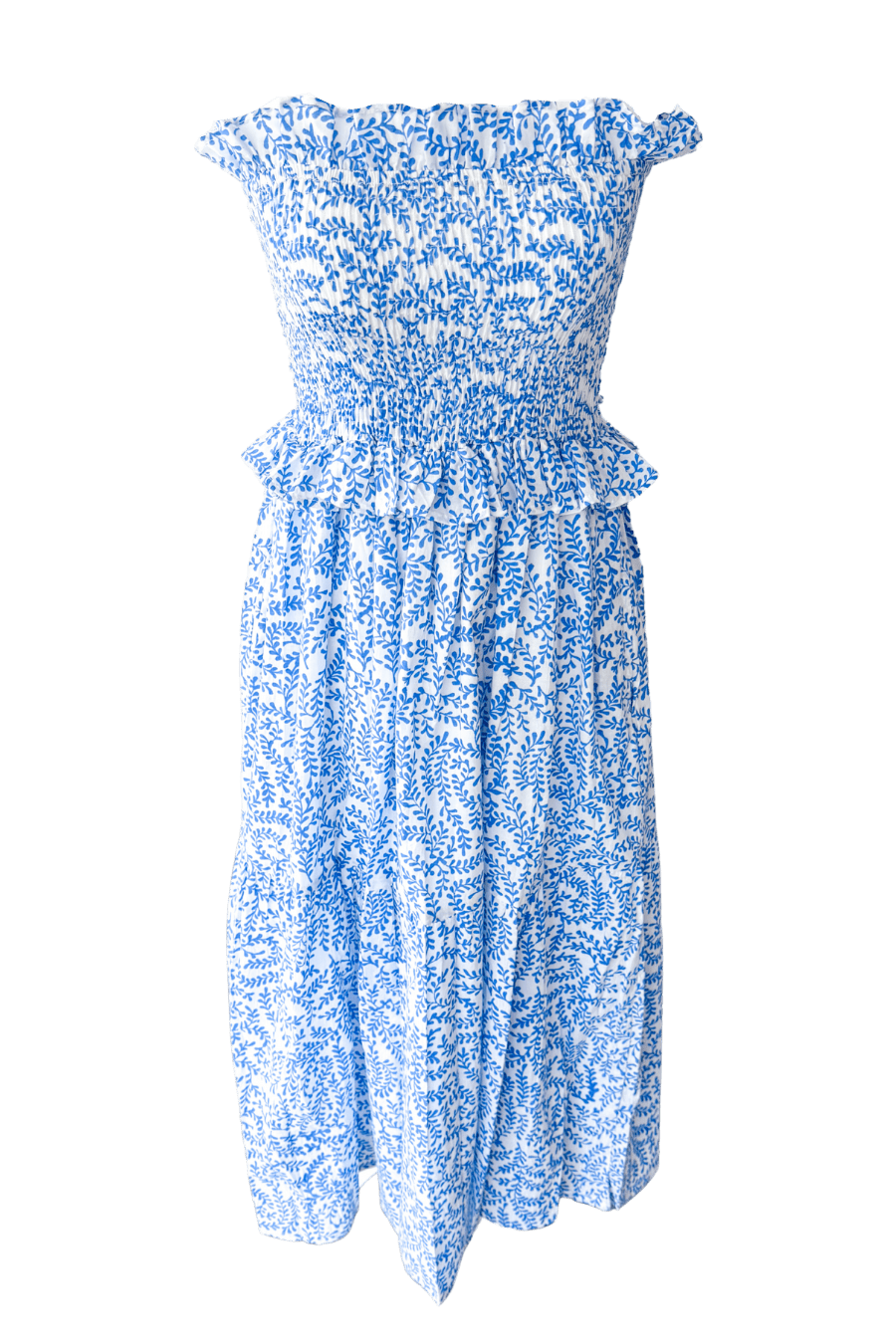 SARA KHATIB DESIGN DRESSES THE EASY-BREEZY DRESS CERULEAN FERN