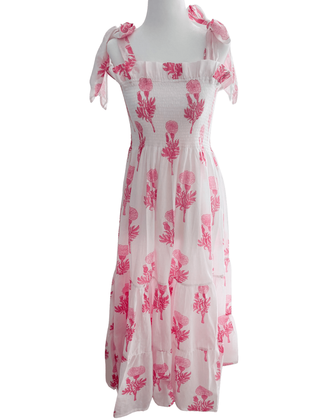 SARA KHATIB DESIGN DRESSES THE HAMPTON DRESS MARIGOLD PEONY