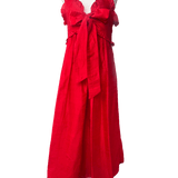 SARA KHATIB DESIGN DRESSES THE HARBOR DRESS HOLIDAY RED