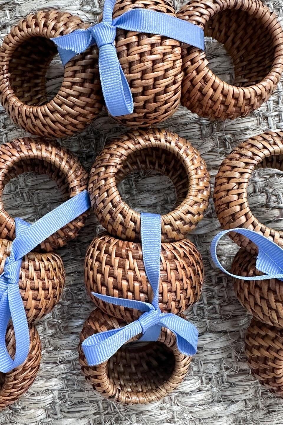 SARA KHATIB DESIGN Napkin Ring Rattan Napkin Ring
