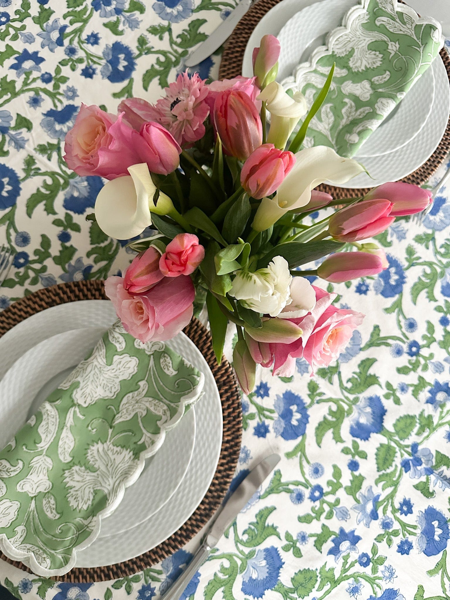 SARA KHATIB DESIGN Placemat Rowayton Charger
