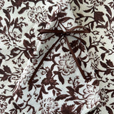 SARA KHATIB DESIGN Tablecloth Chocolate Wildflower Tablecloth