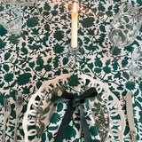 SARA KHATIB DESIGN Tablecloth Festive Forest Blossom Tablecloth