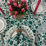 SARA KHATIB DESIGN Tablecloth Festive Forest Blossom Tablecloth